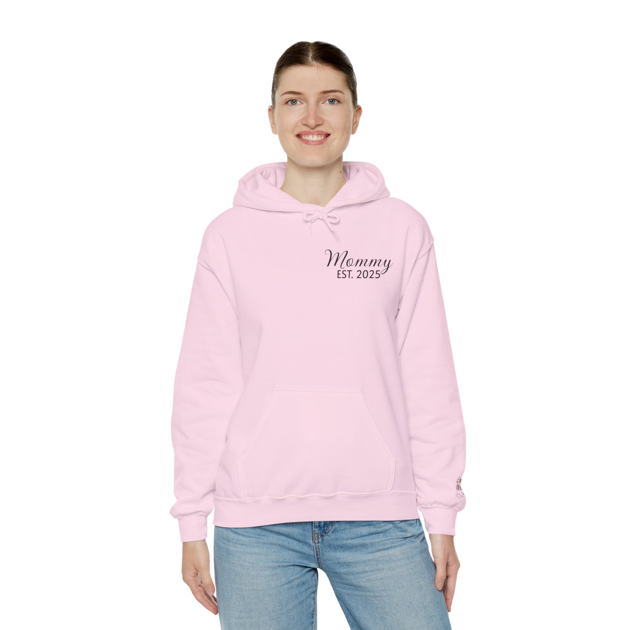 Personalized Mommy Hoodie – Custom Name & Year