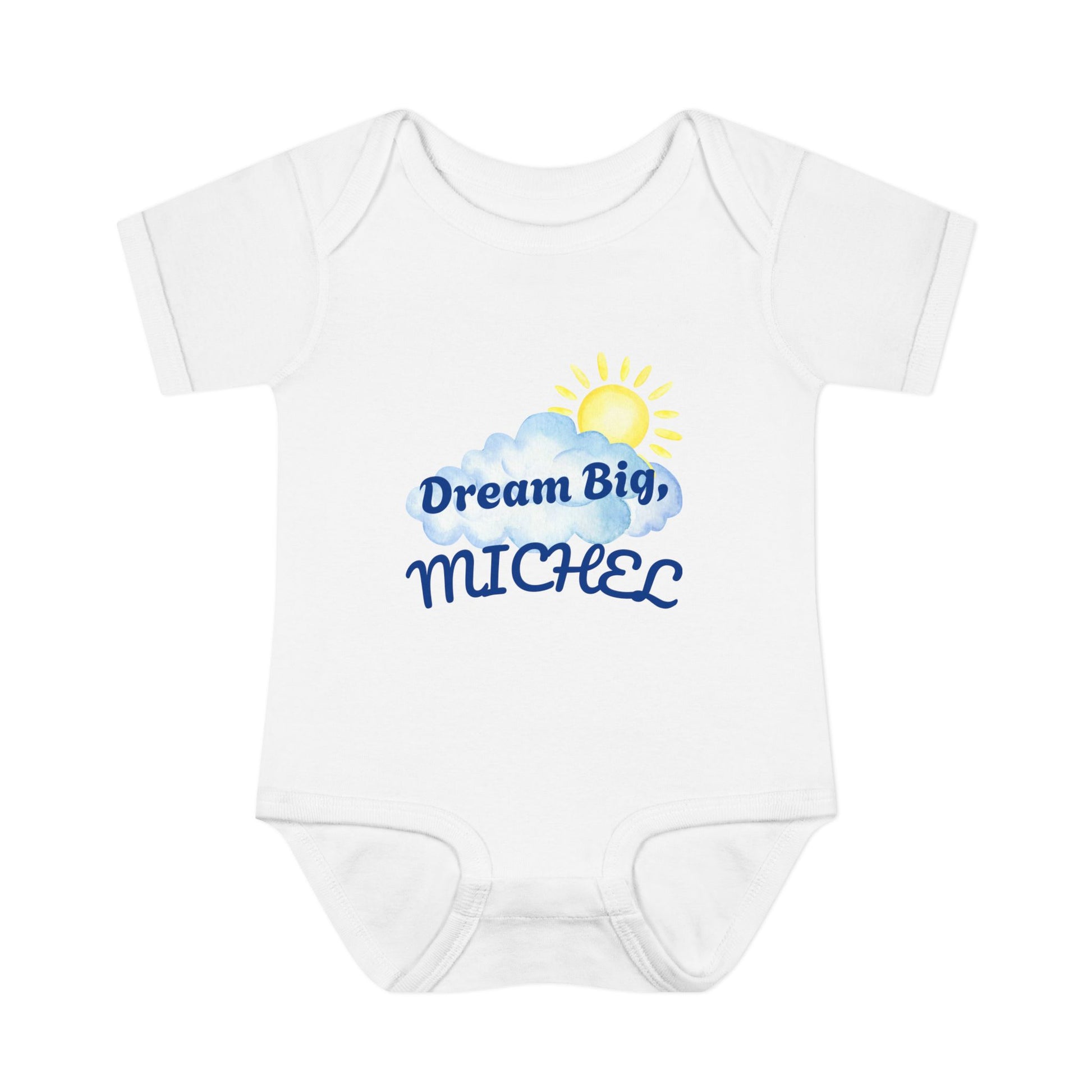 Personalized Baby Bodysuit – Dream Big
