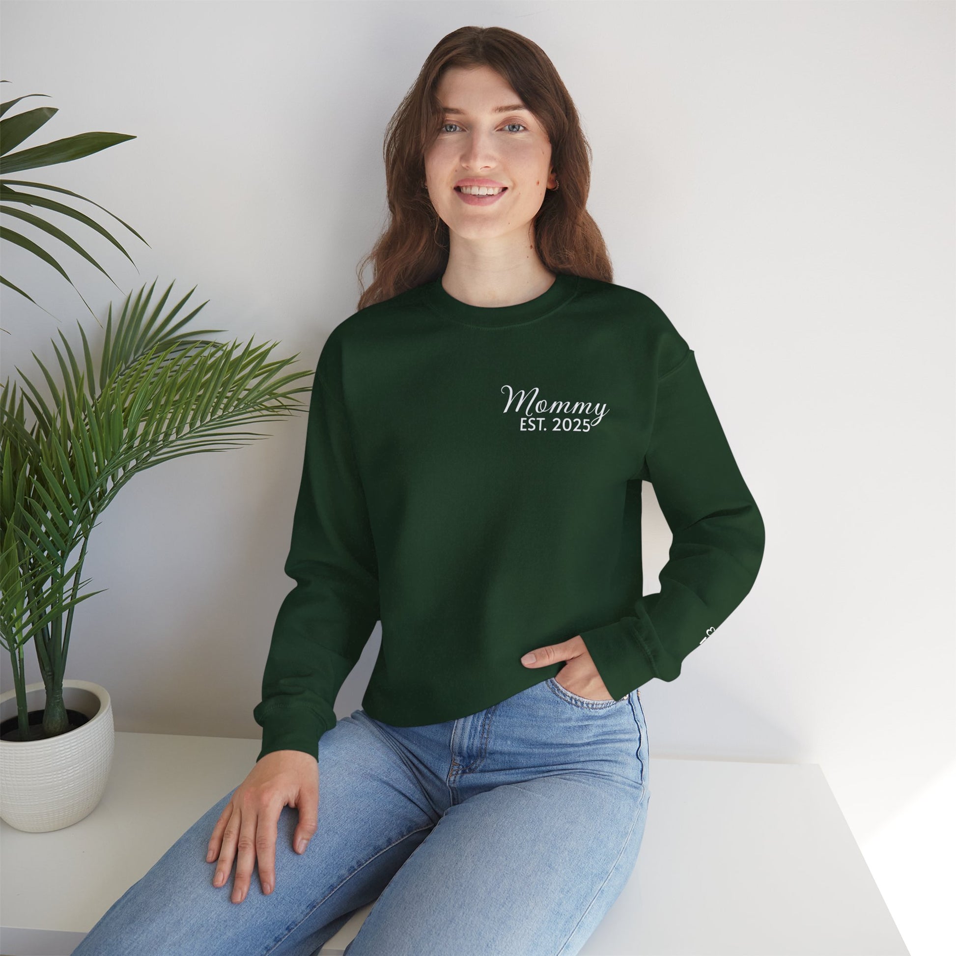 Personalized Mommy Sweatshirt – Custom Name & Year