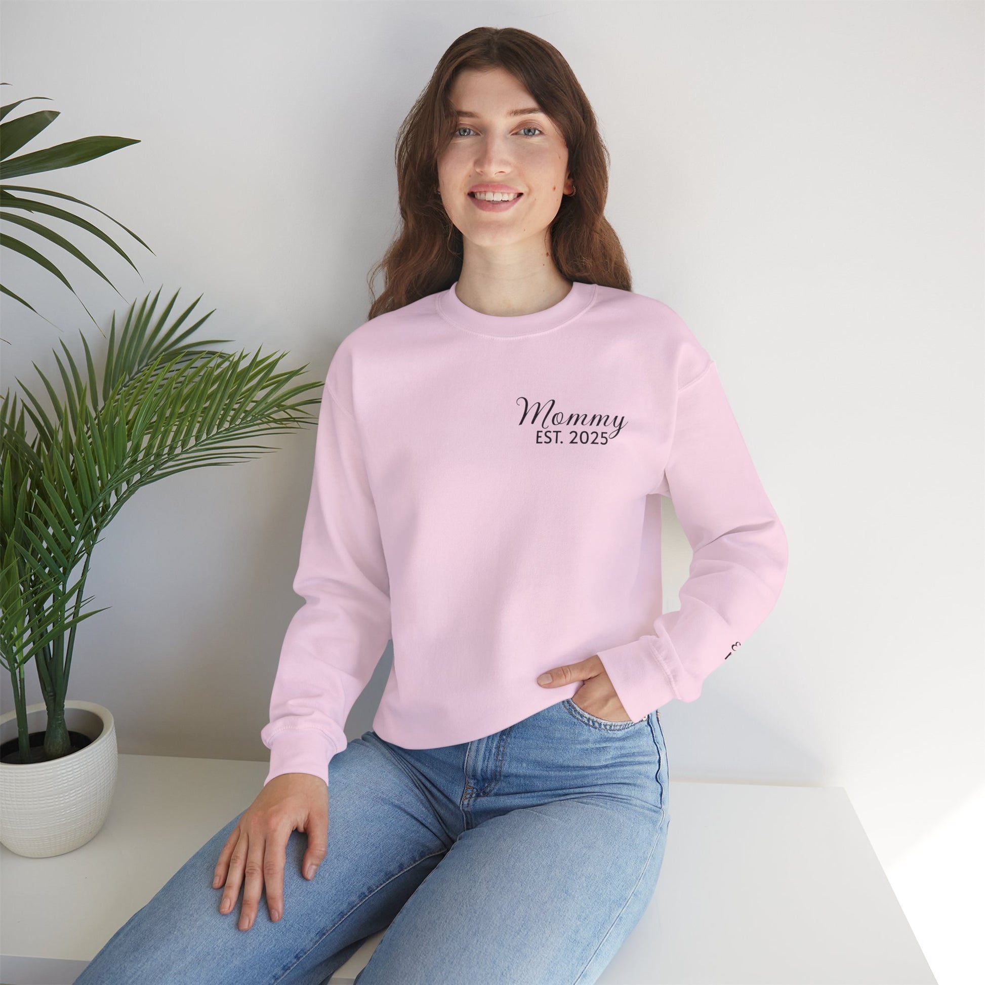 Personalized Mommy Sweatshirt – Custom Name & Year
