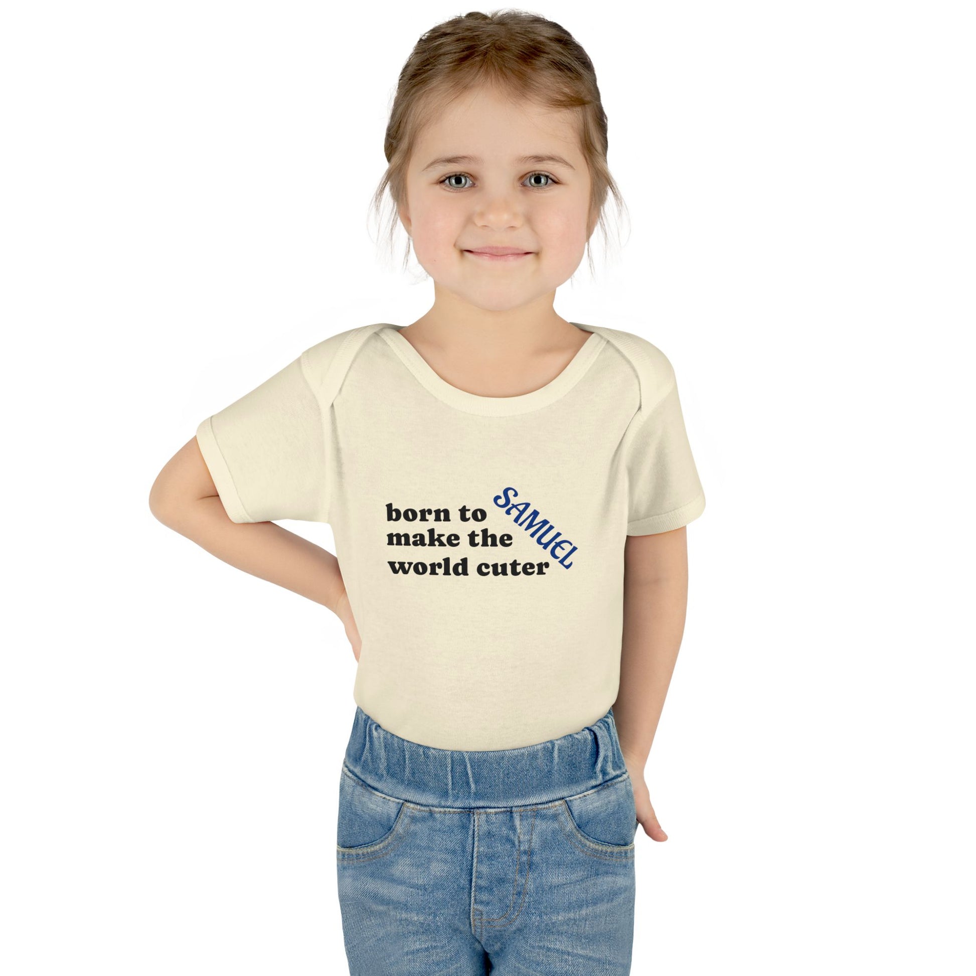 Personalized Baby Bodysuit – the Brave