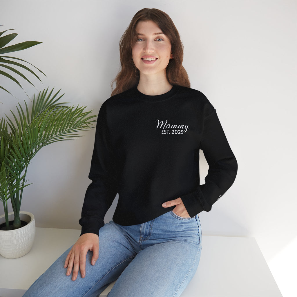 Personalized Mommy Sweatshirt – Custom Name & Year