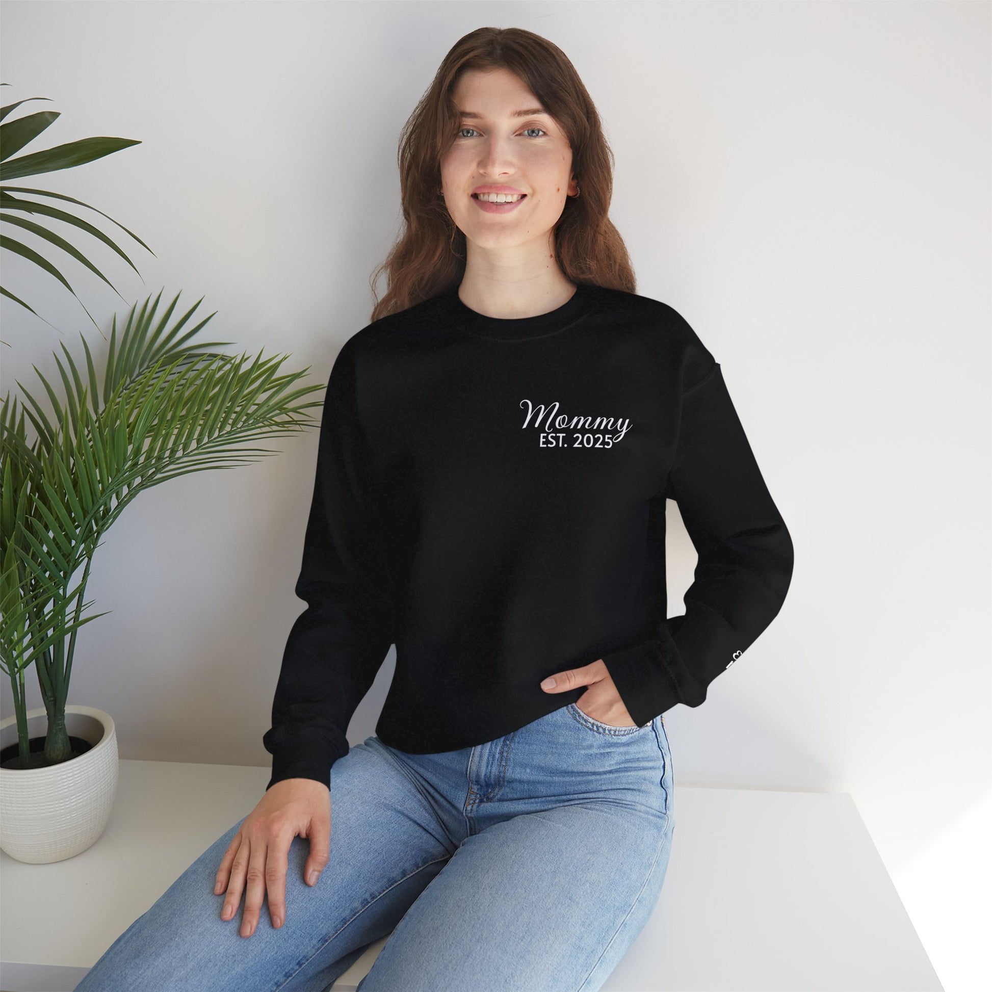Personalized Mommy Sweatshirt – Custom Name & Year