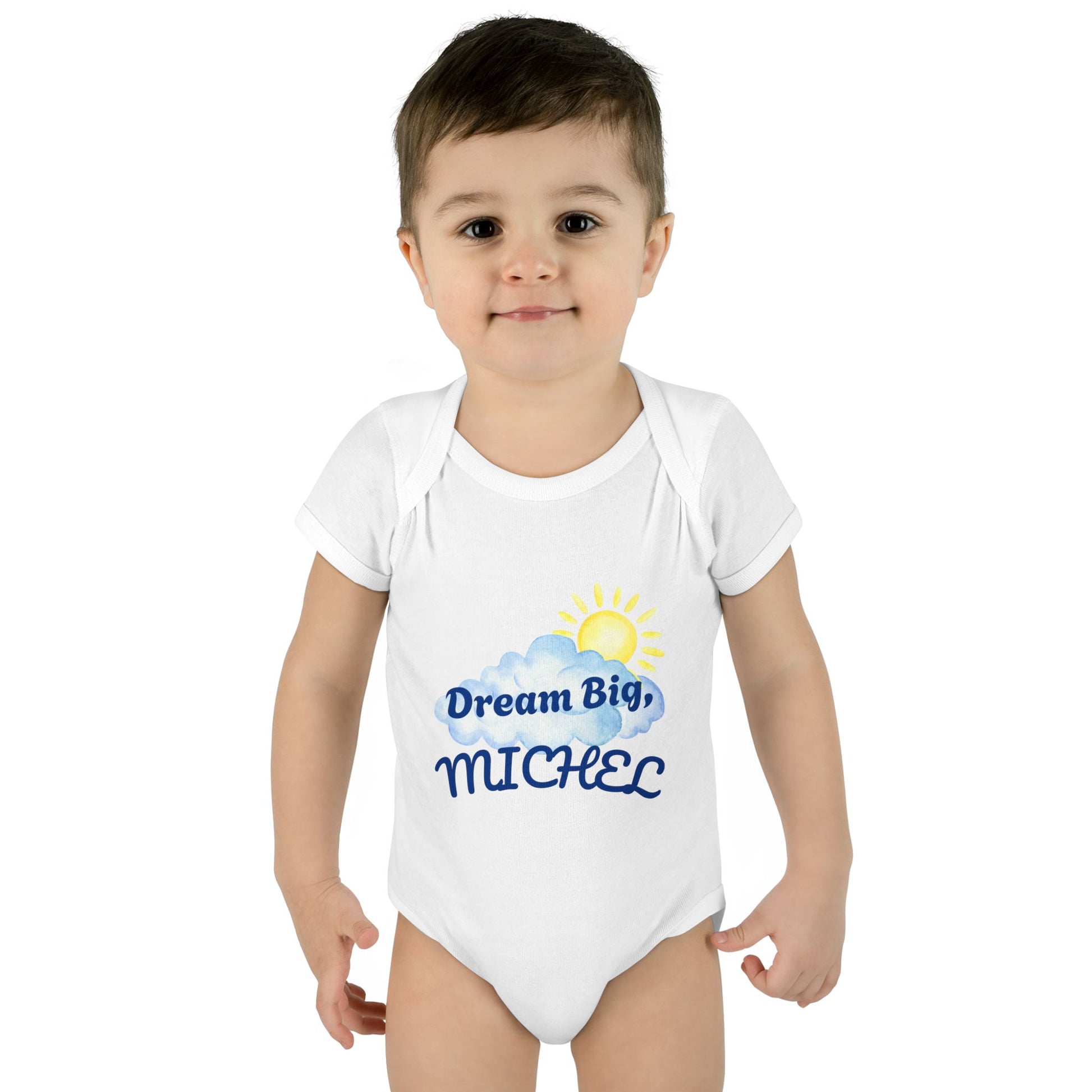 Personalized Baby Bodysuit – Dream Big