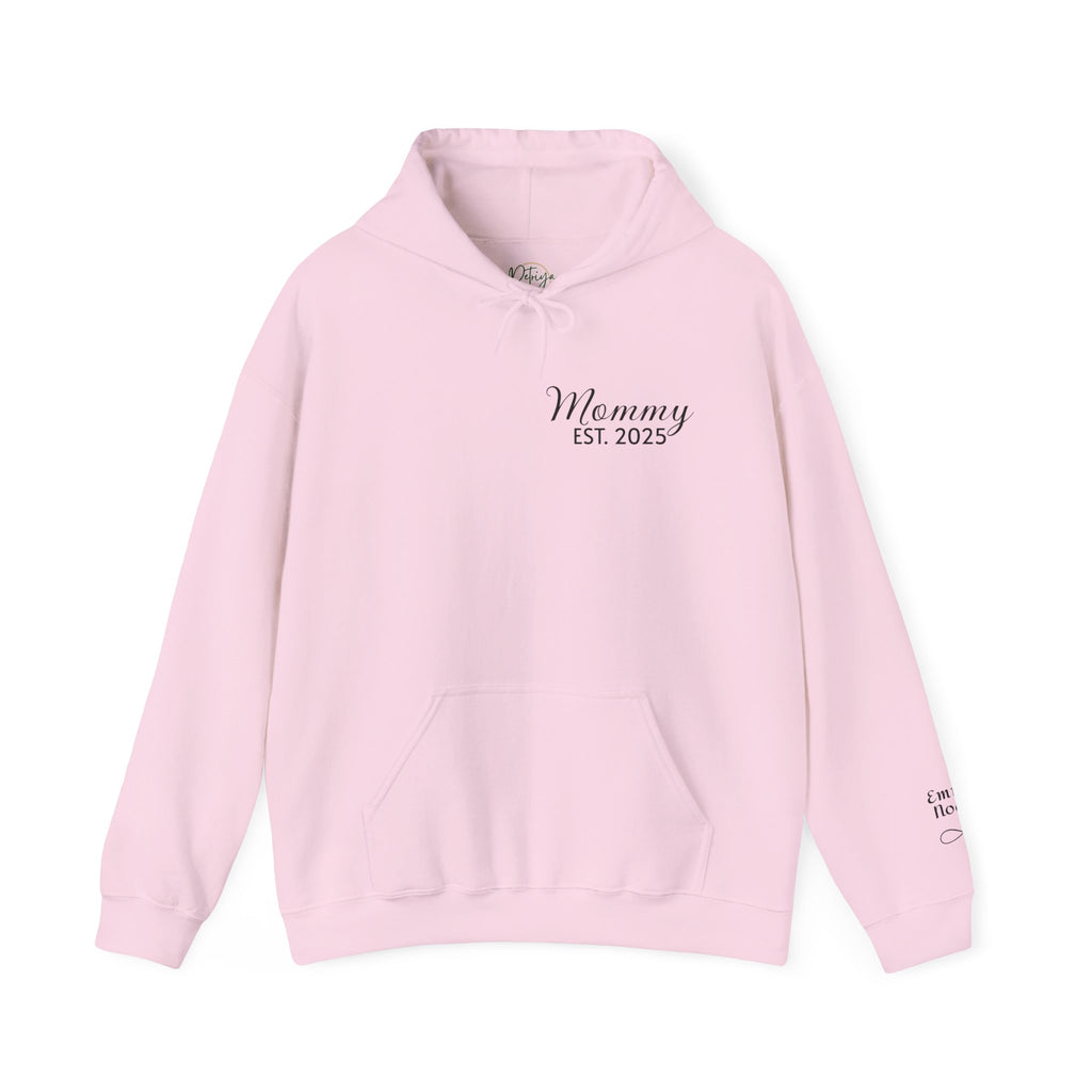 Personalized Mommy Hoodie – Custom Name & Year
