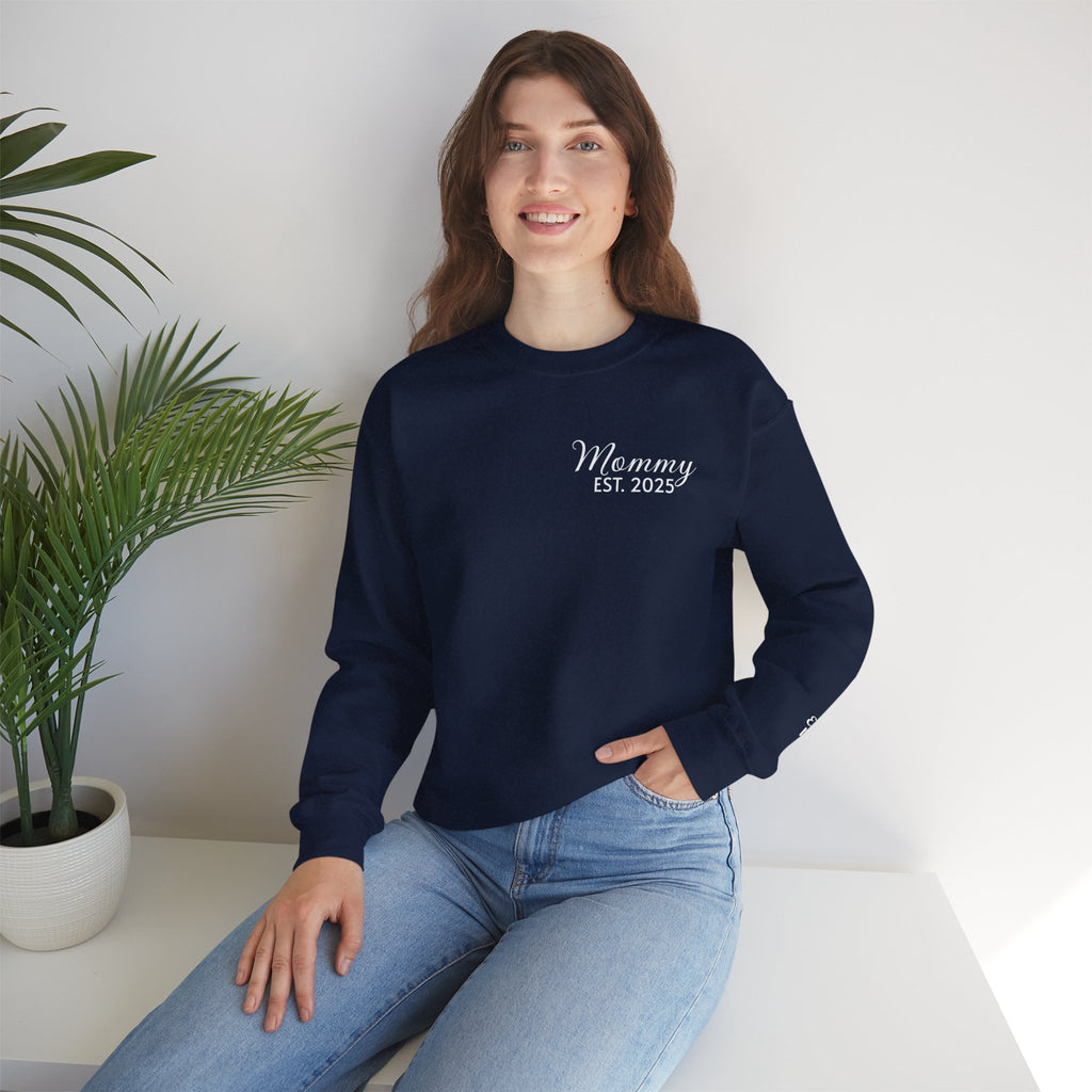 Personalized Mommy Sweatshirt – Custom Name & Year