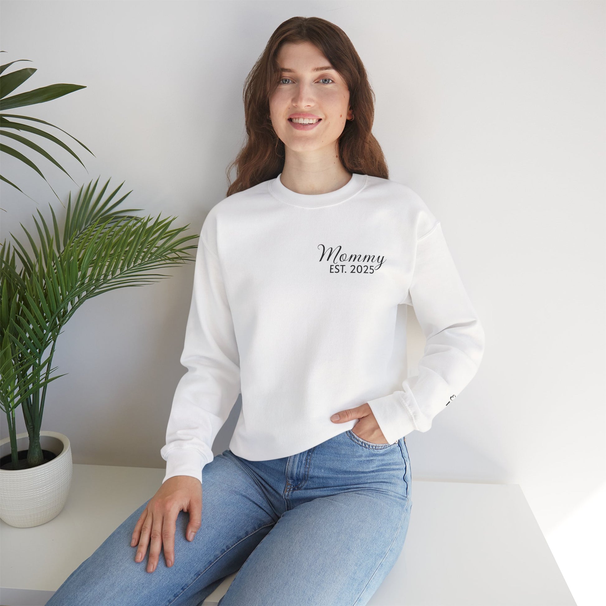 Personalized Mommy Sweatshirt – Custom Name & Year