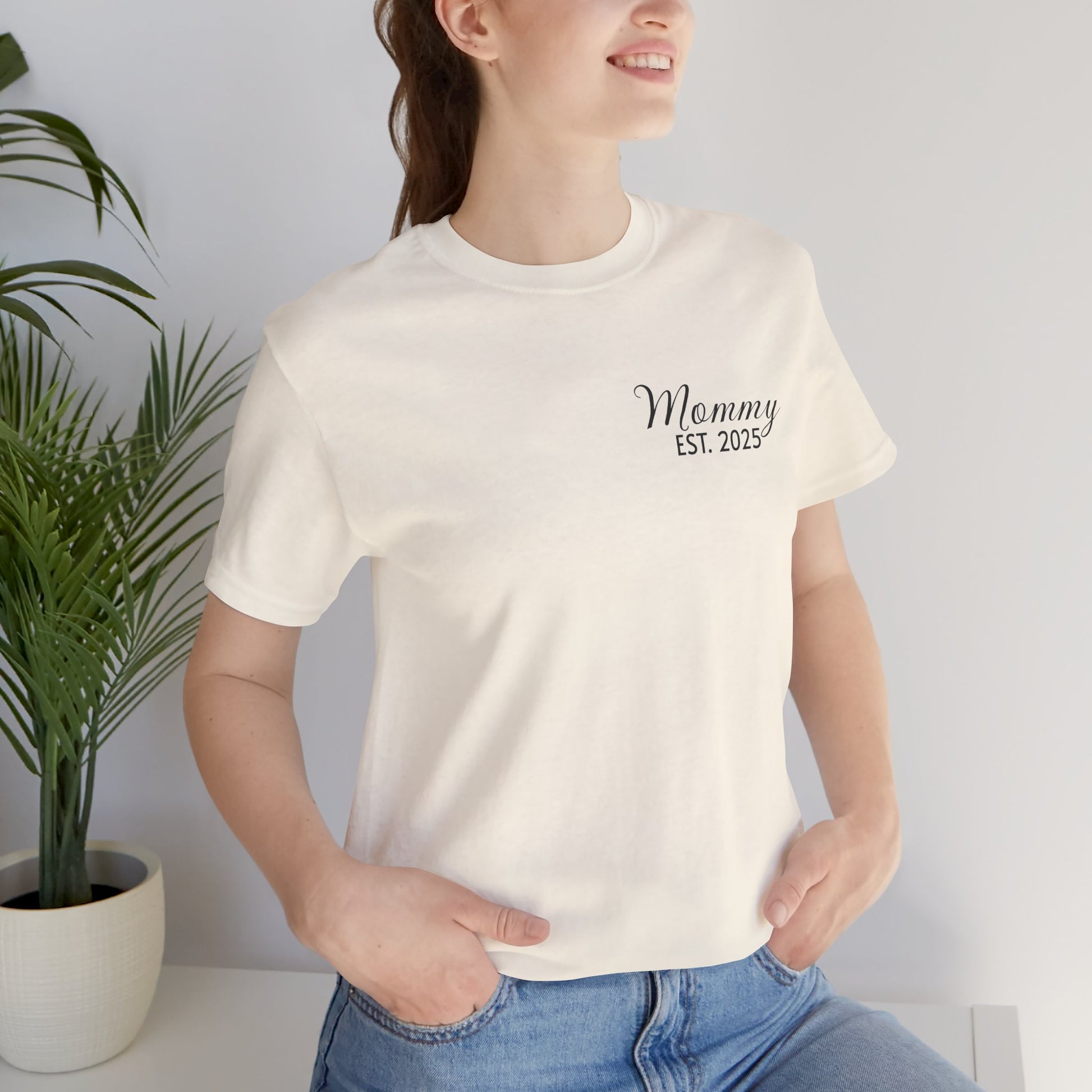 Personalized Mommy T-Shirt – Custom Name & Year