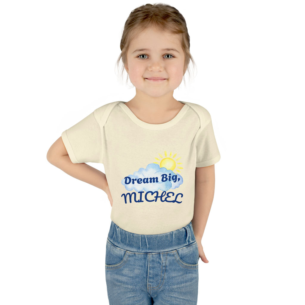 Personalized Baby Bodysuit – Dream Big