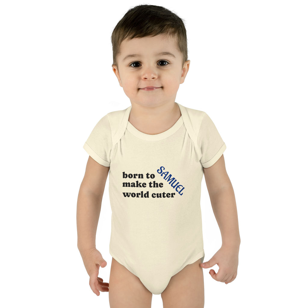 Personalized Baby Bodysuit – the Brave