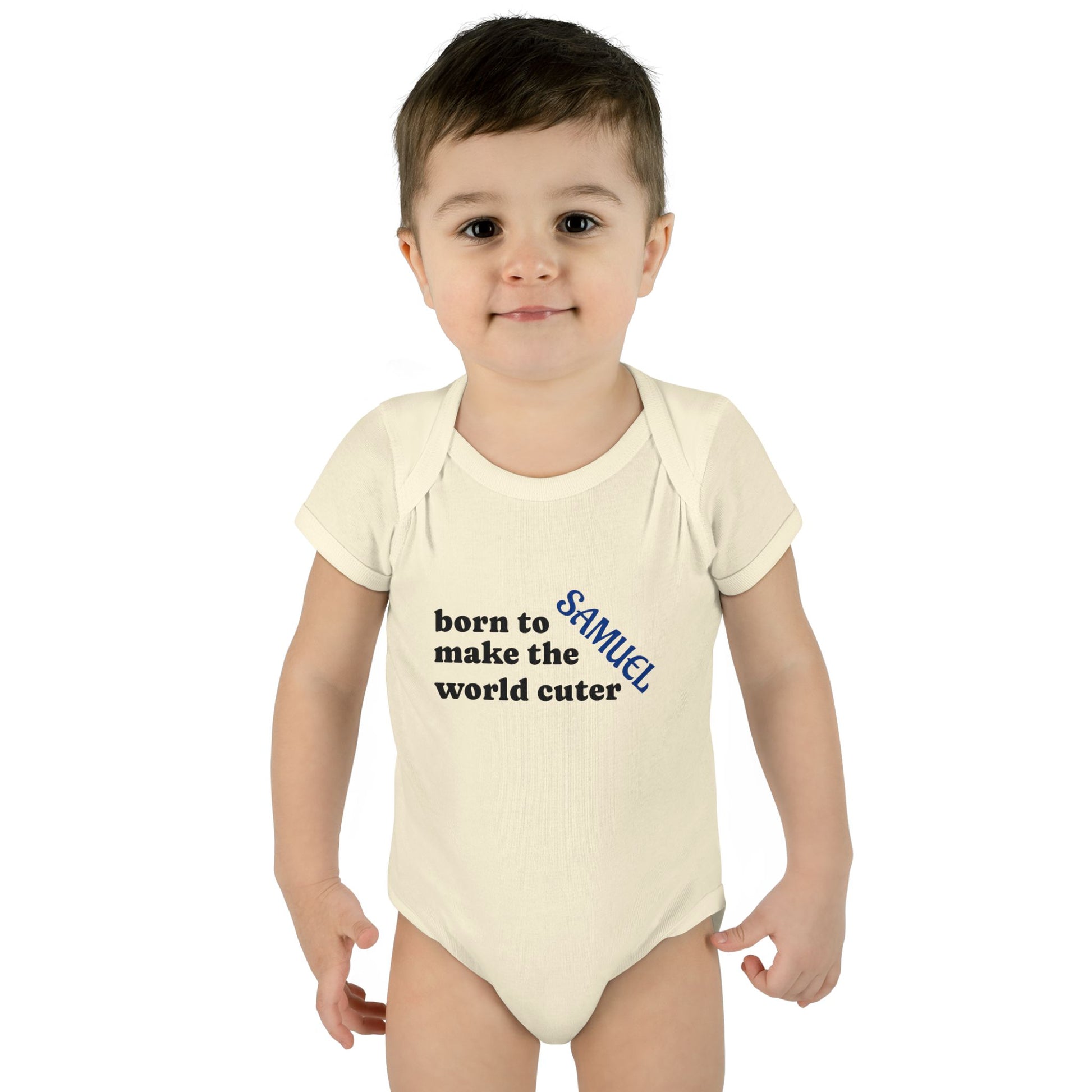 Personalized Baby Bodysuit – the Brave
