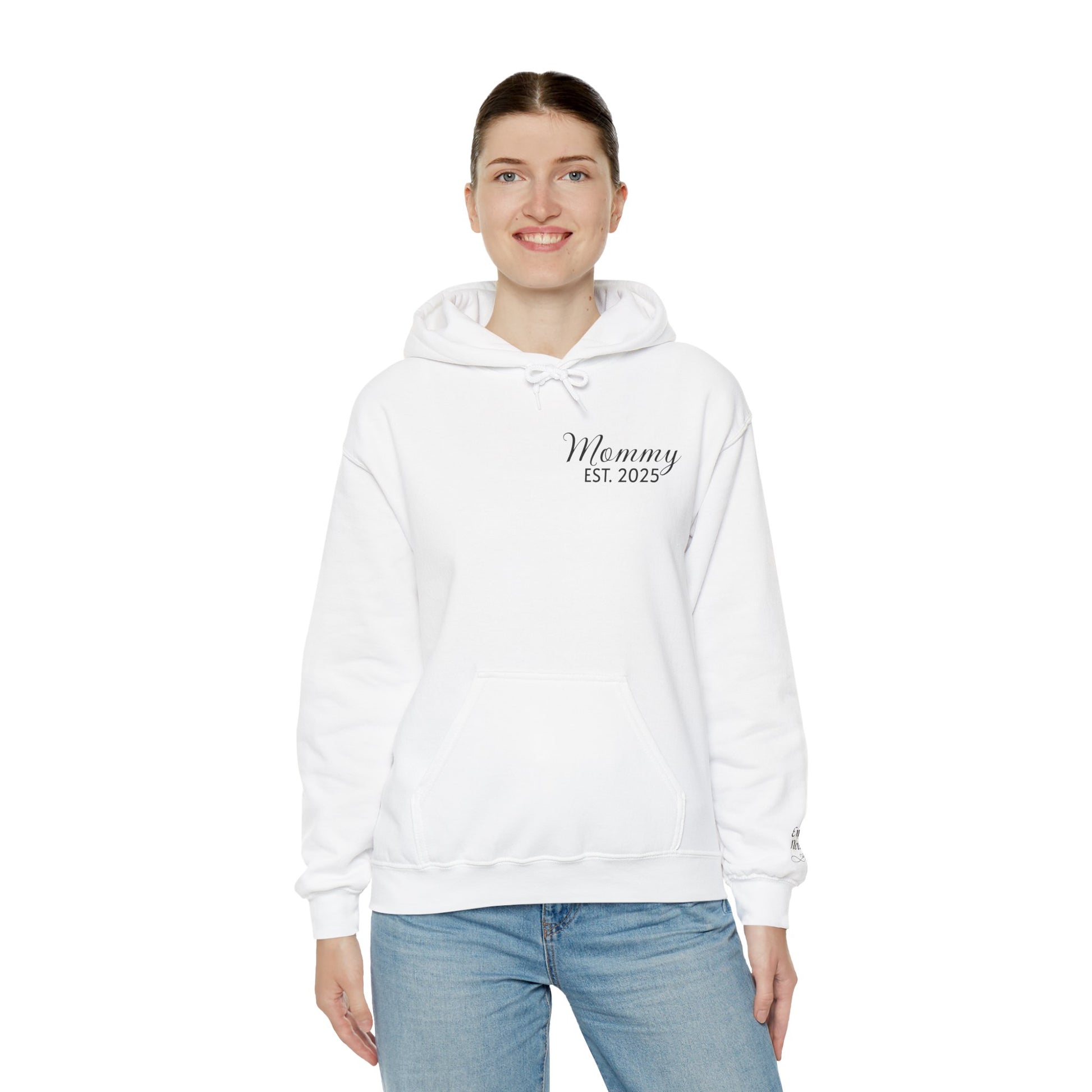 Personalized Mommy Hoodie – Custom Name & Year