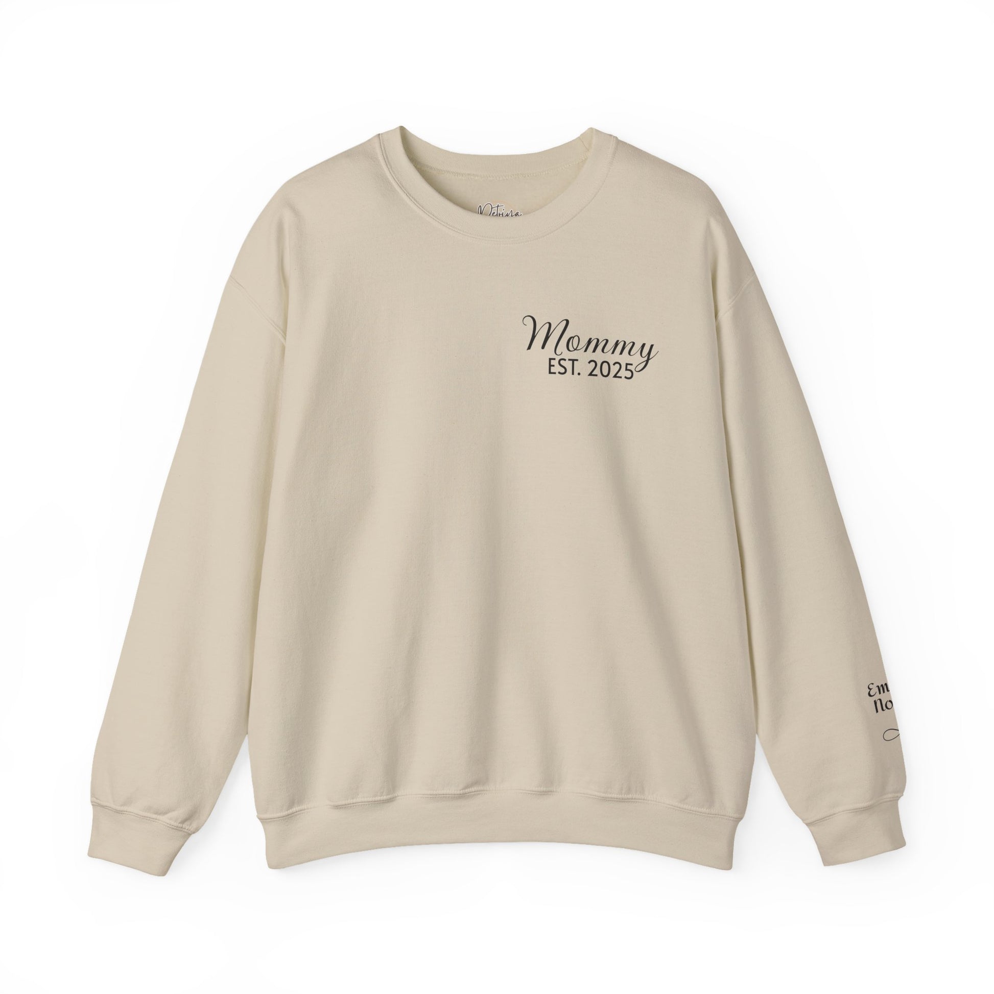 Personalized Mommy Sweatshirt – Custom Name & Year