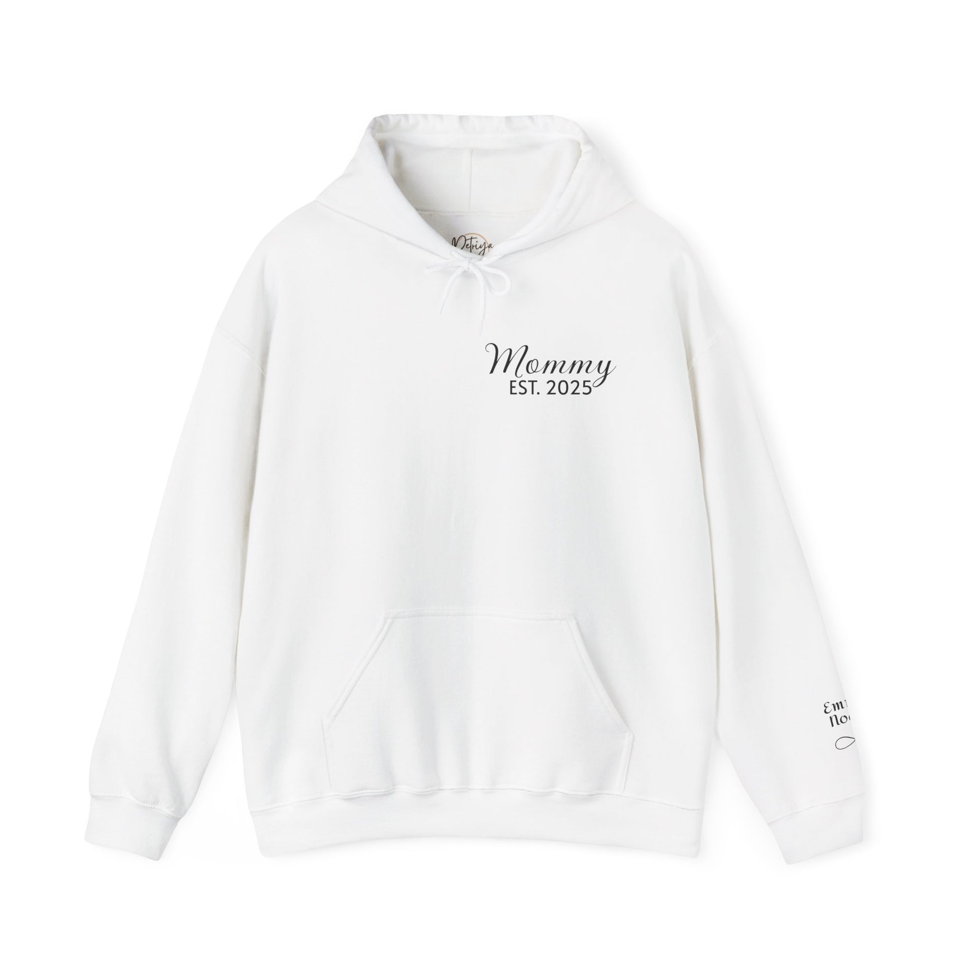 Personalized Mommy Hoodie – Custom Name & Year