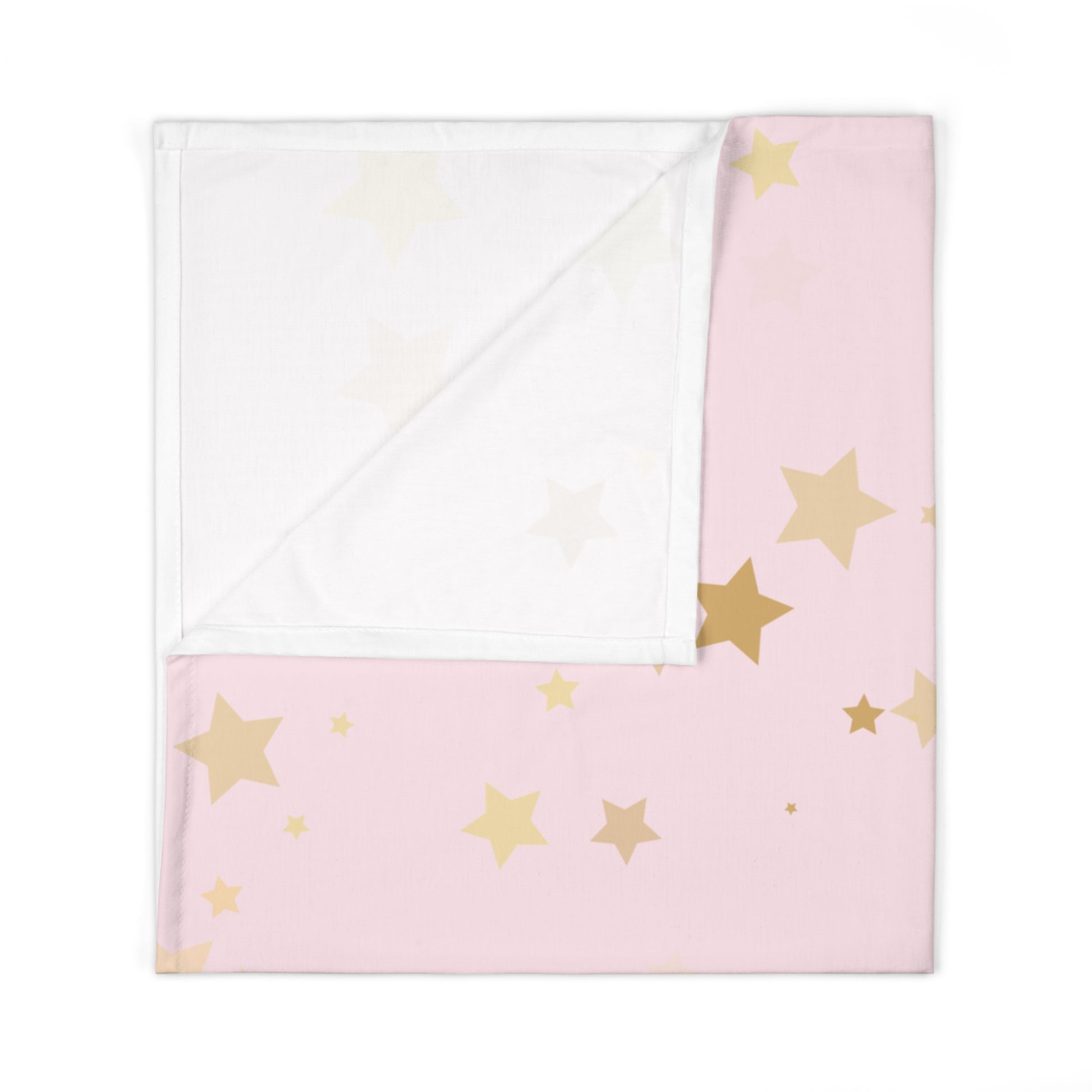 Personalized Baby Name and Birth Date Swaddle Blanket