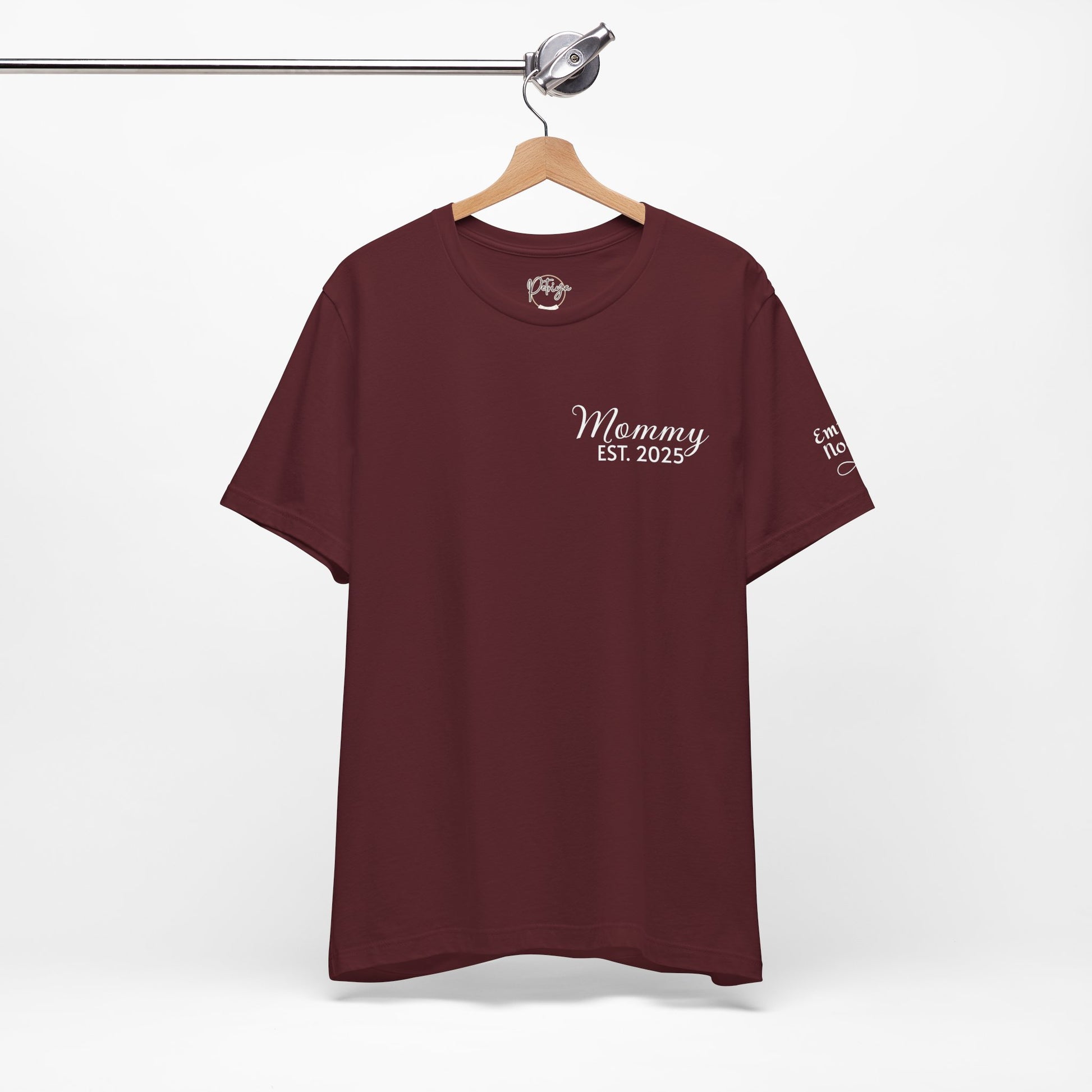 Personalized Mommy T-Shirt – Custom Name & Year