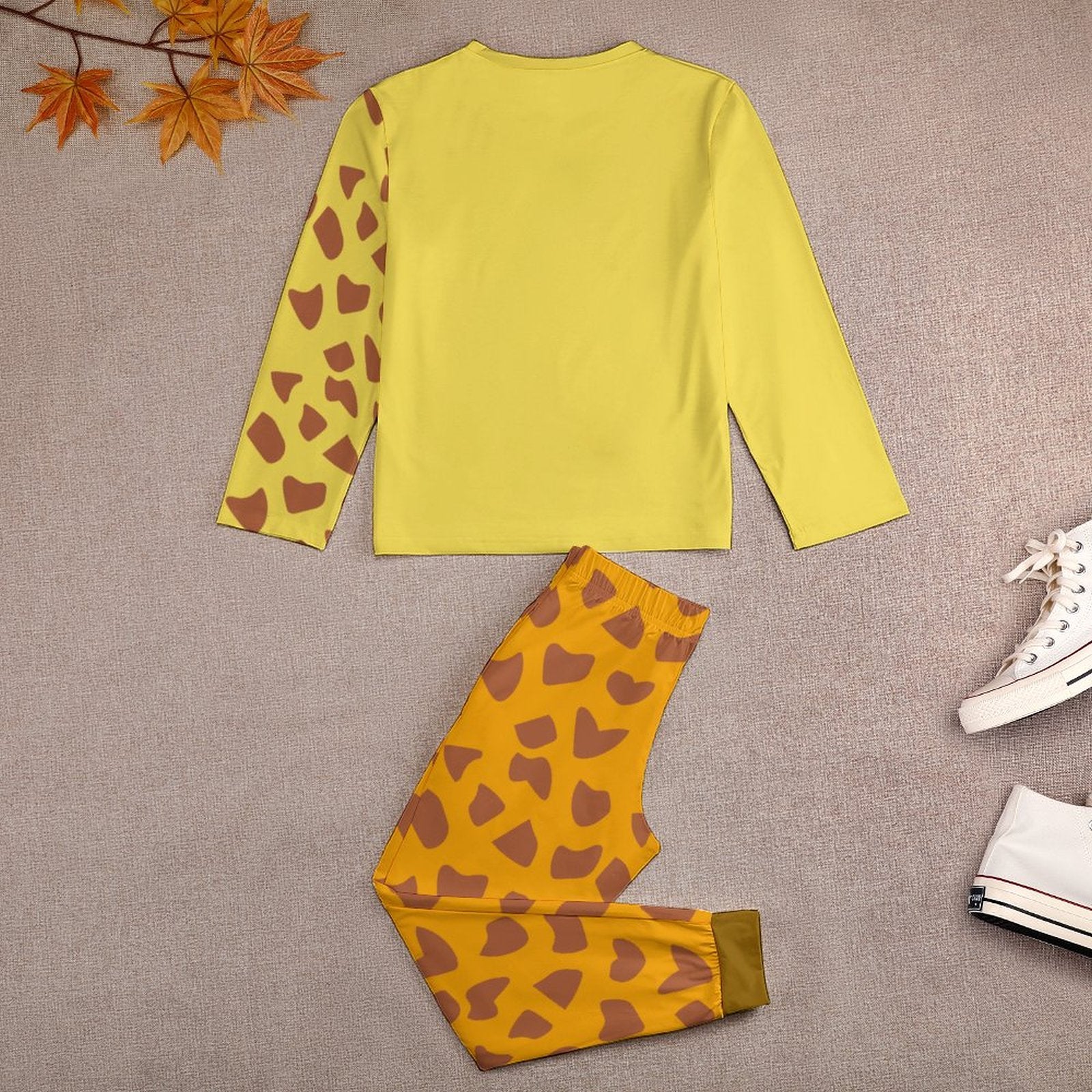 Stand Tall – Giraffe Pajama Set for Kids