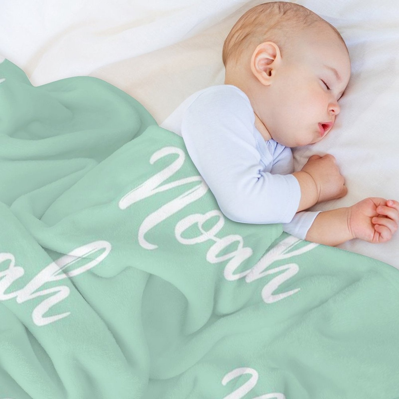 Personalized Color Blanket Green Collection - Small