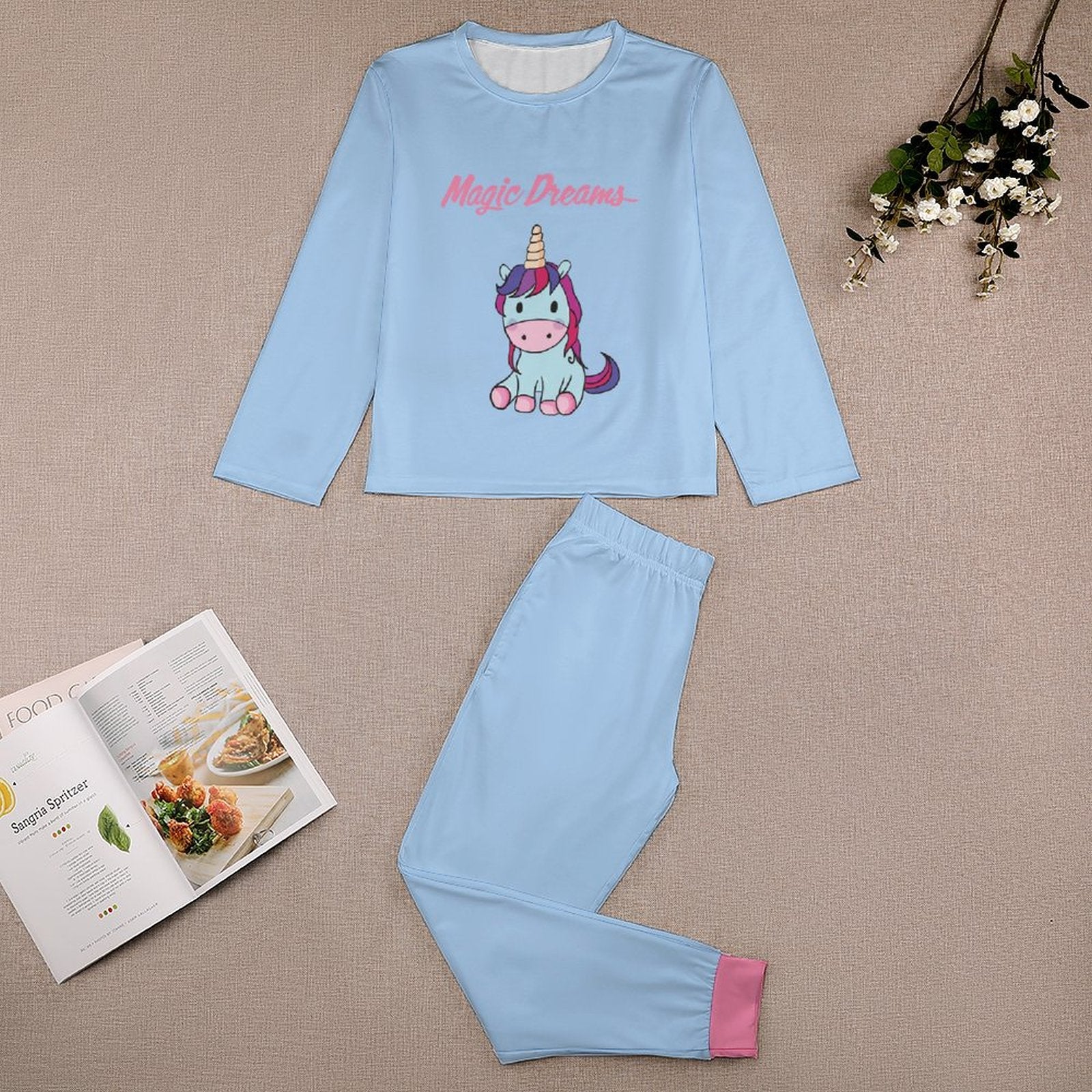 Magic Dreams – Unicorn Pajama Set for Girls