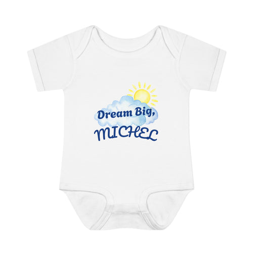 Personalized Baby Bodysuit – Dream Big