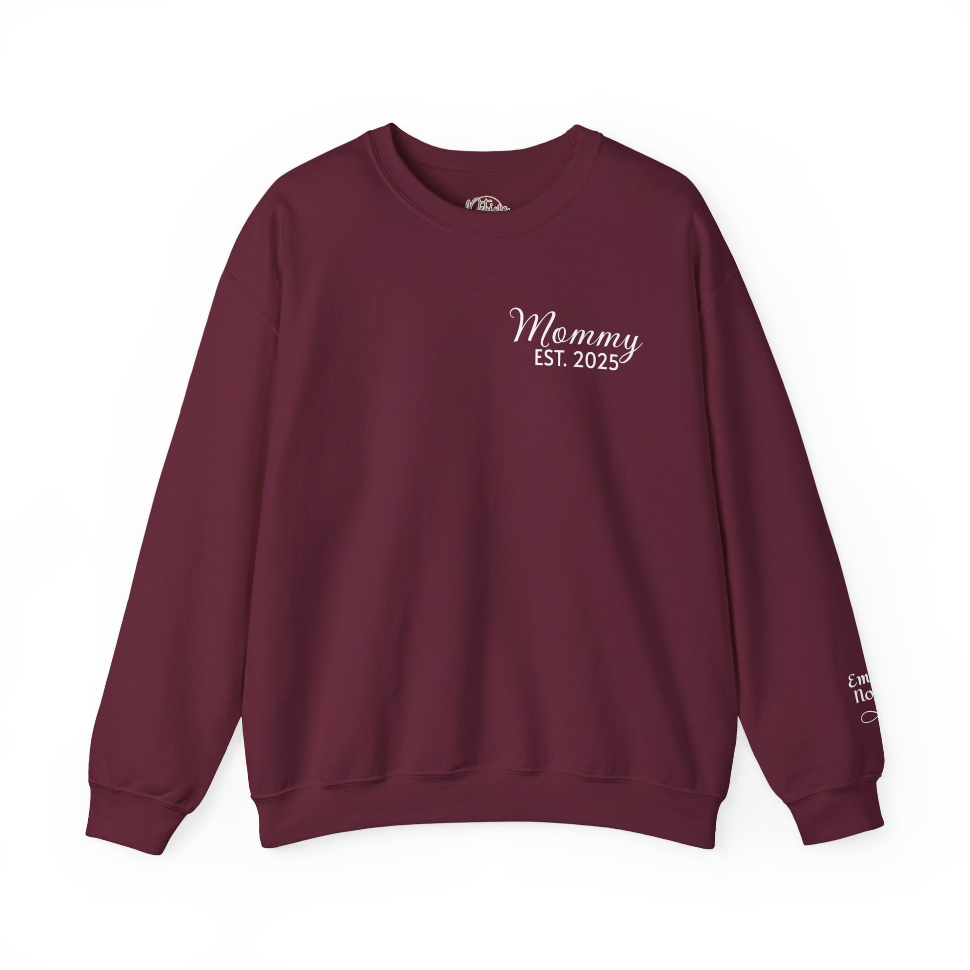 Personalized Mommy Sweatshirt – Custom Name & Year
