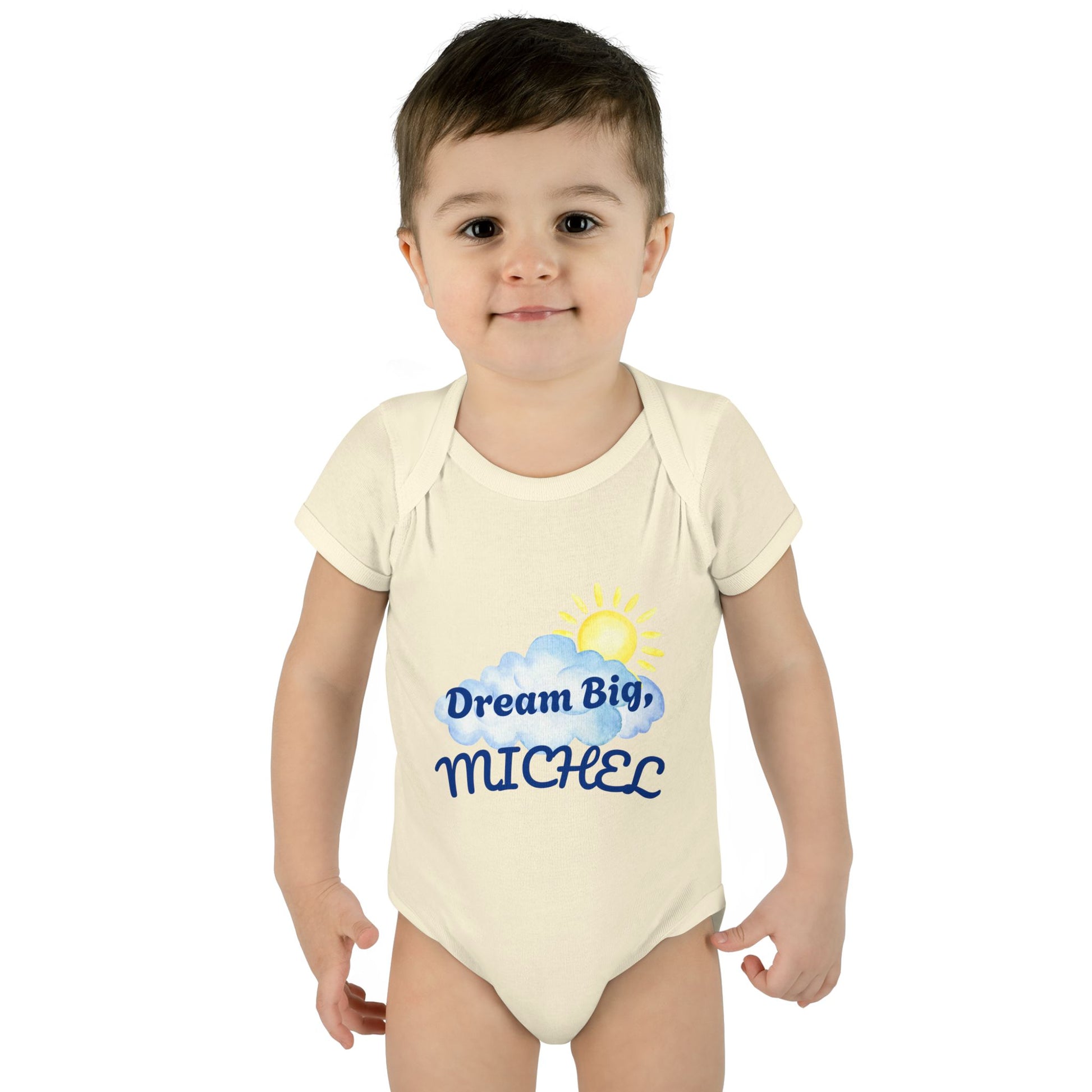 Personalized Baby Bodysuit – Dream Big