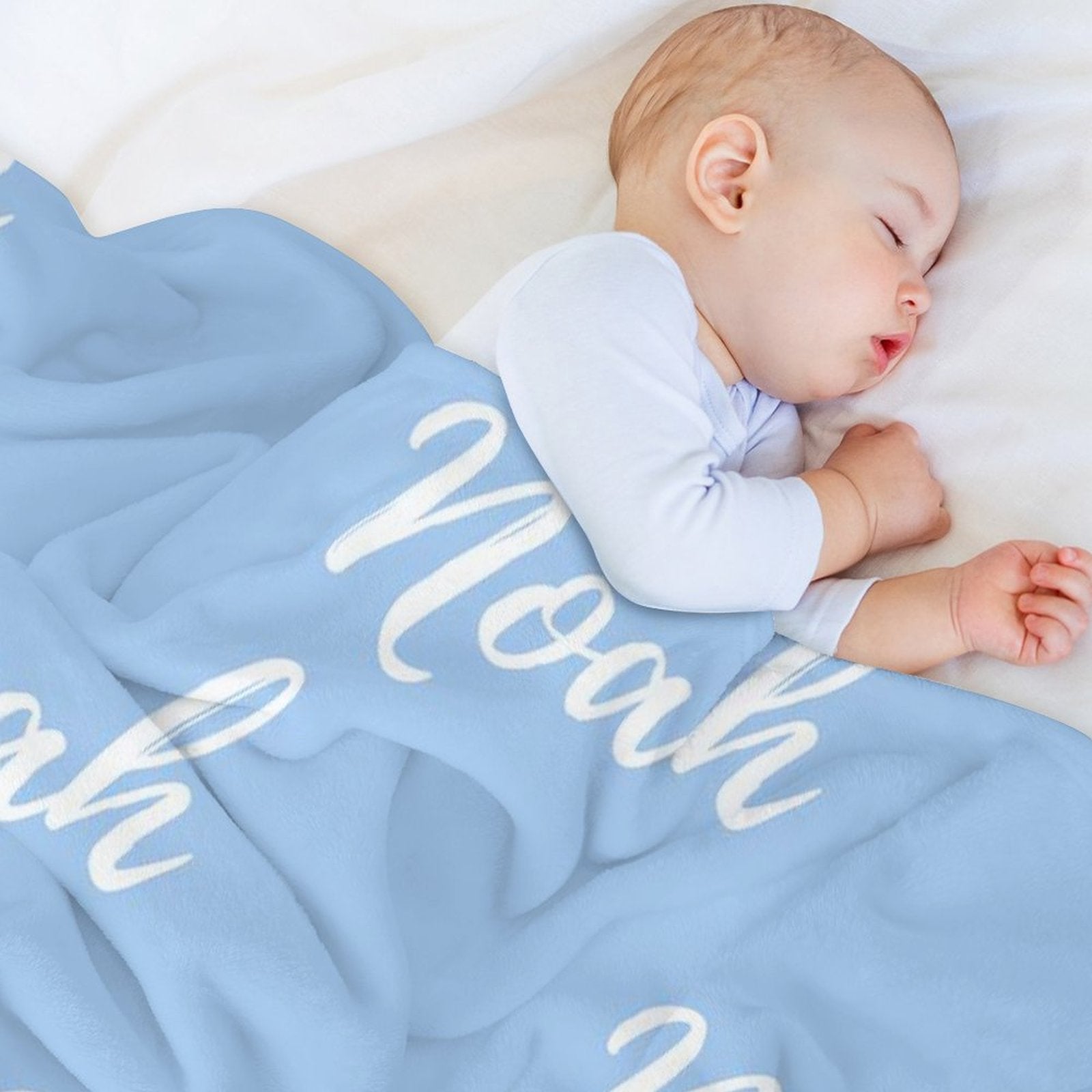 Personalized Color Blanket Blue Collection - Small