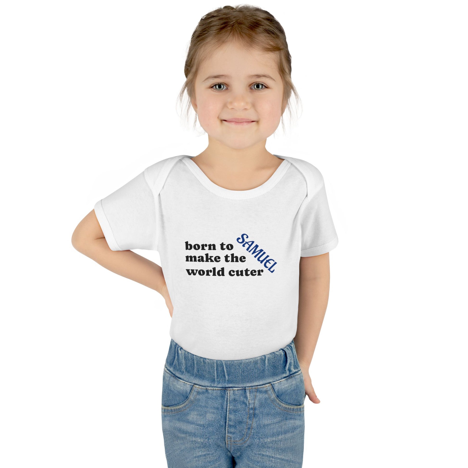 Personalized Baby Bodysuit – the Brave