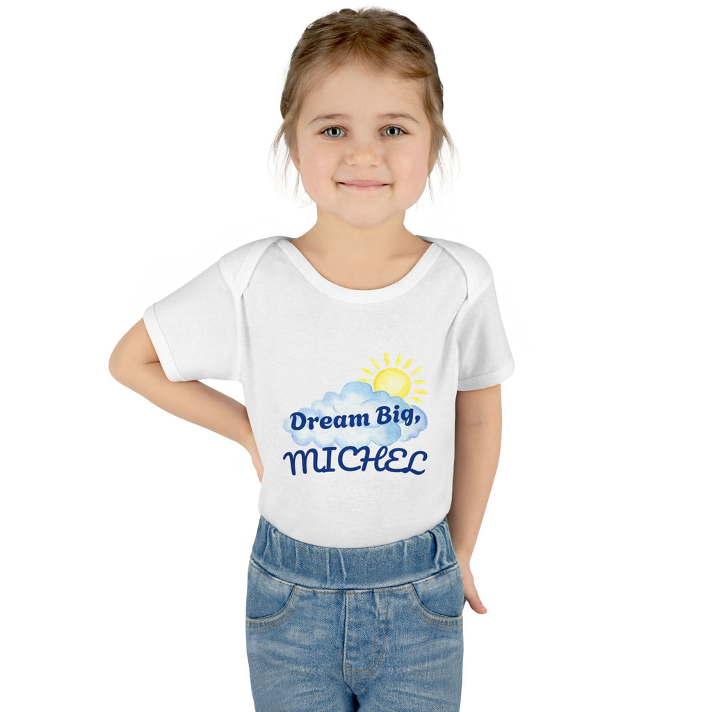 Personalized Baby Bodysuit – Dream Big