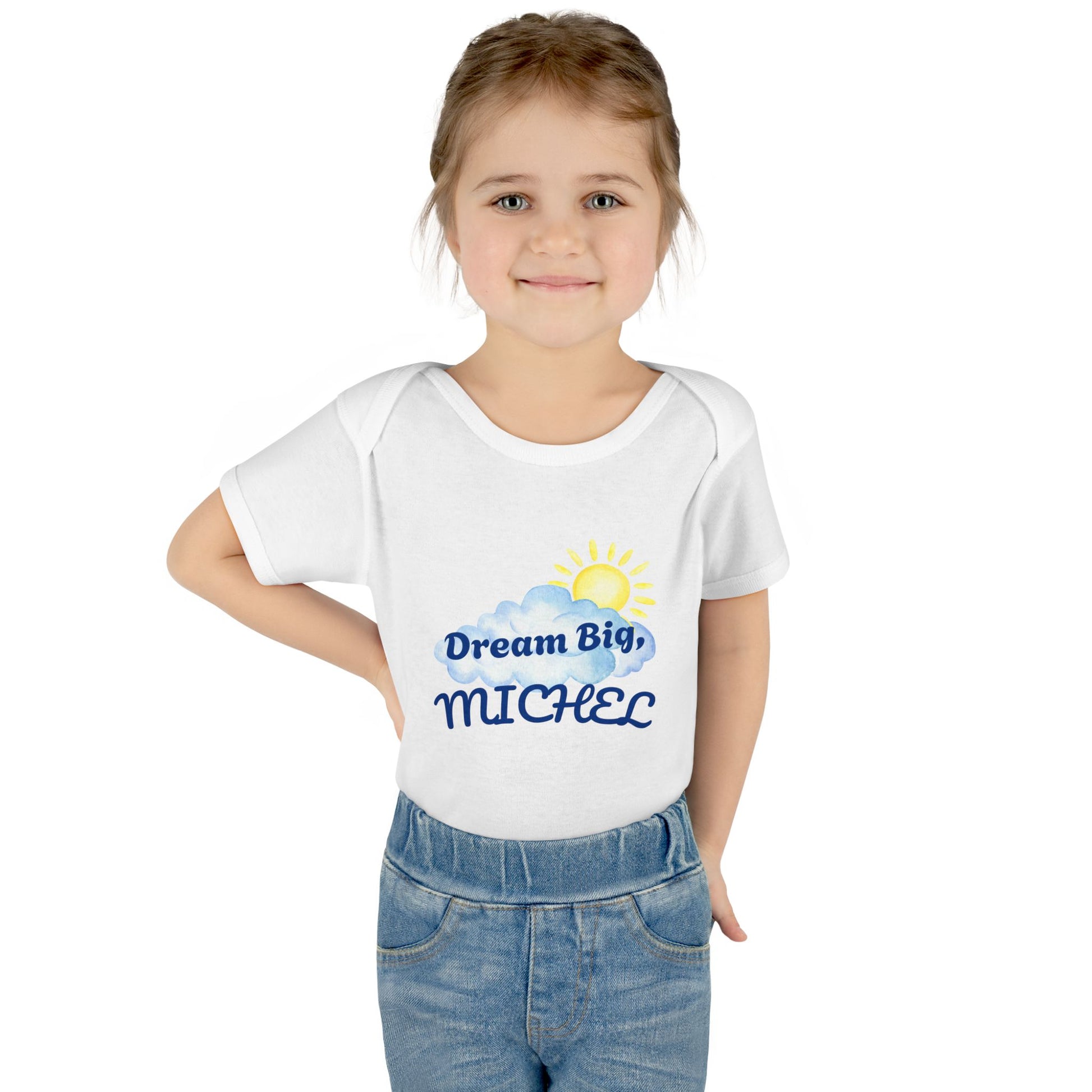 Personalized Baby Bodysuit – Dream Big