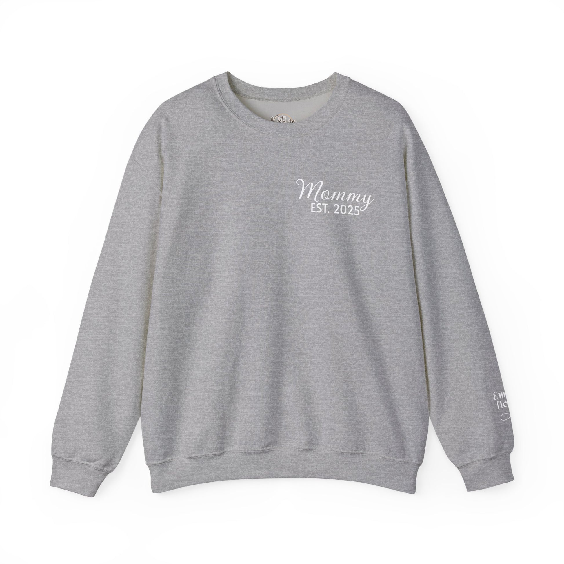 Personalized Mommy Sweatshirt – Custom Name & Year