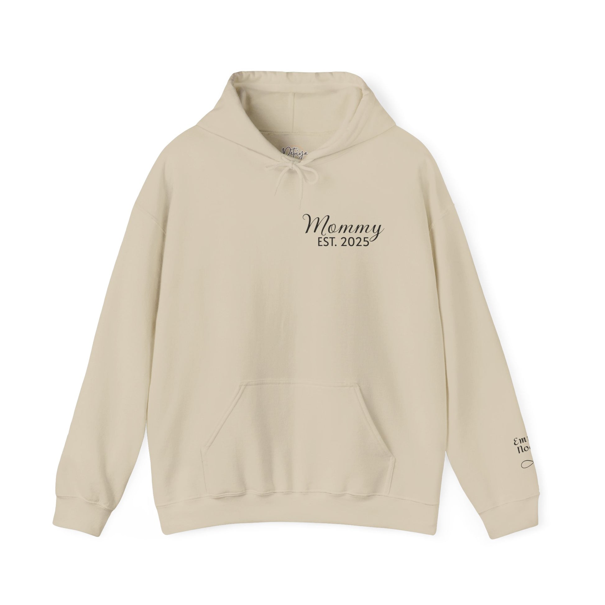 Personalized Mommy Hoodie – Custom Name & Year
