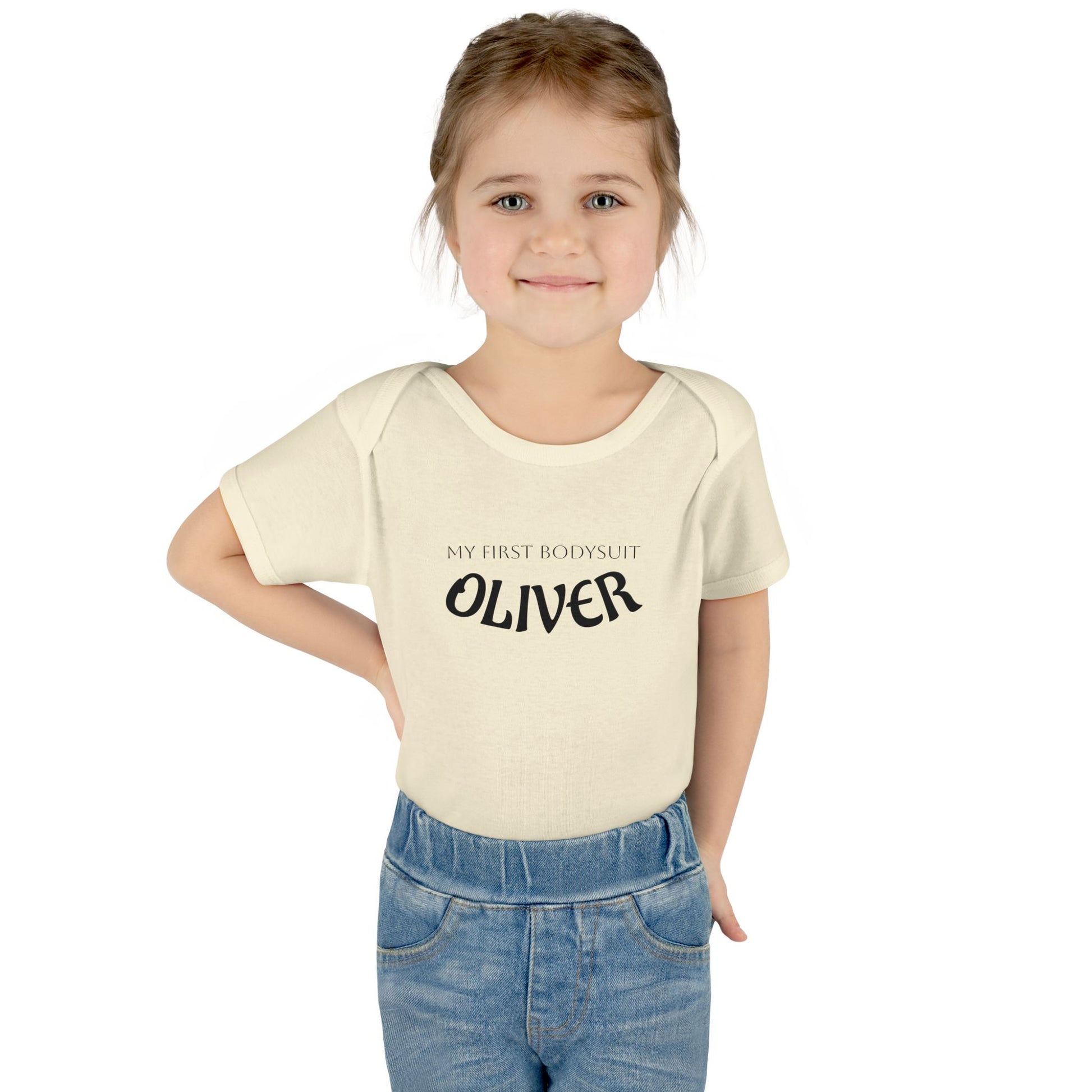 Personalized Baby Bodysuit – My First Bodysuit with Name