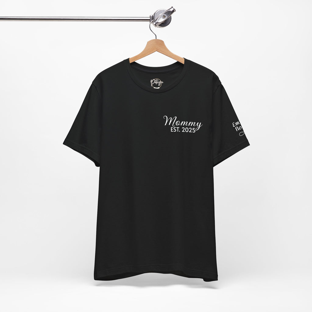 Personalized Mommy T-Shirt – Custom Name & Year