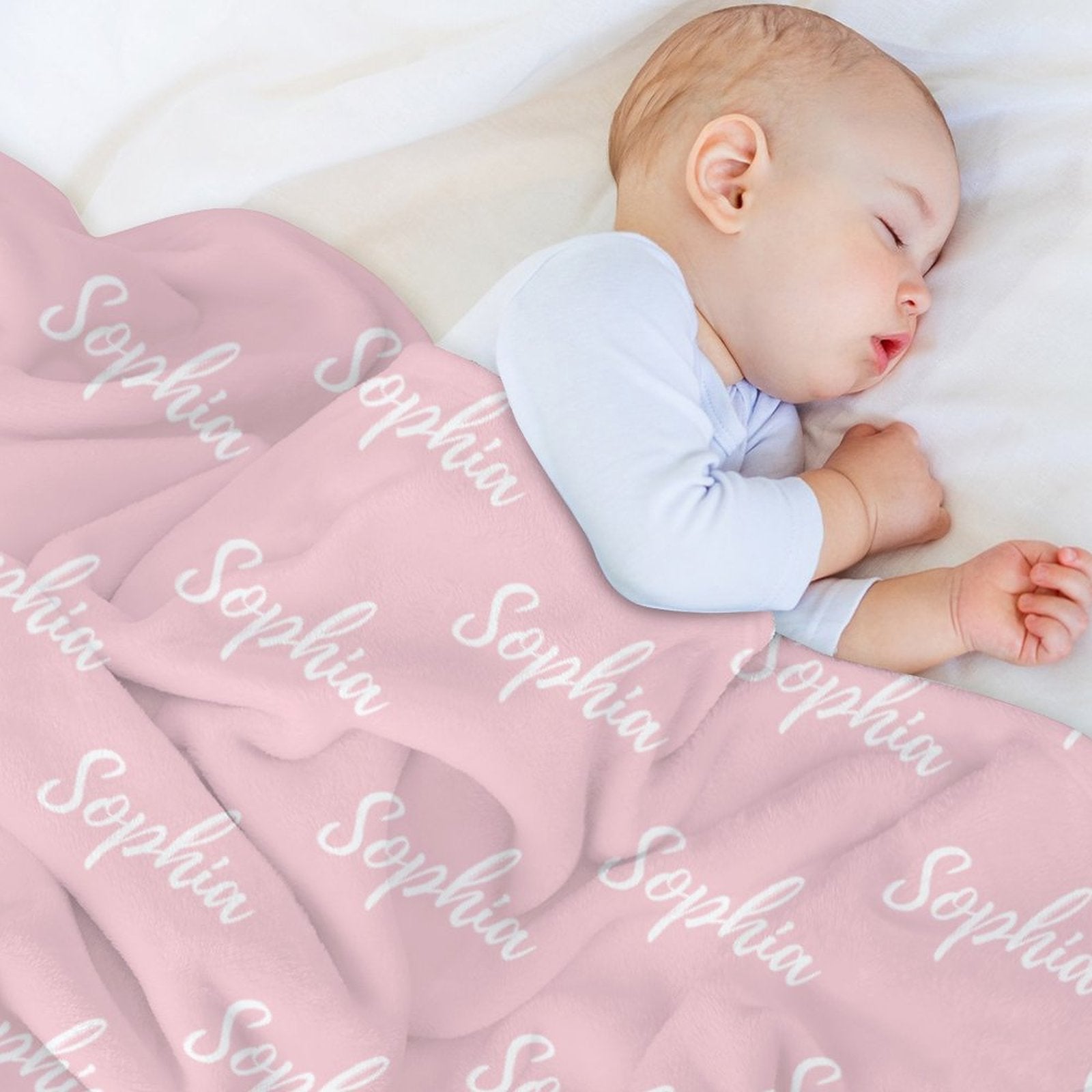 Personalized Color Blanket Pink Collection - Small