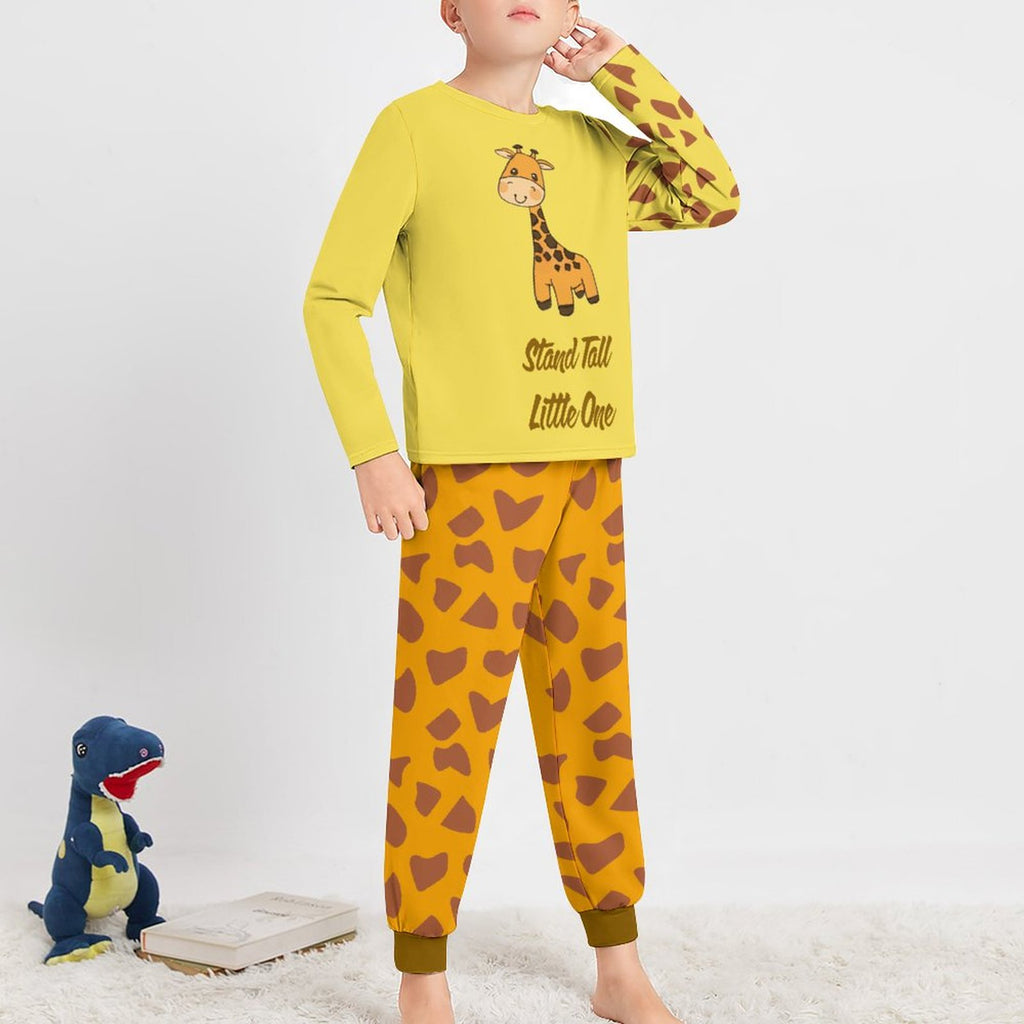 Stand Tall – Giraffe Pajama Set for Kids